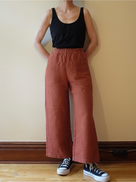Linenfox Pants - Linenfox heavyweight linen pants